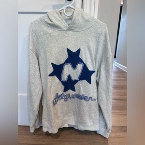 Aelfric Eden Street Style BLUE STAR
Pullover Hoodie Gray Size Medium